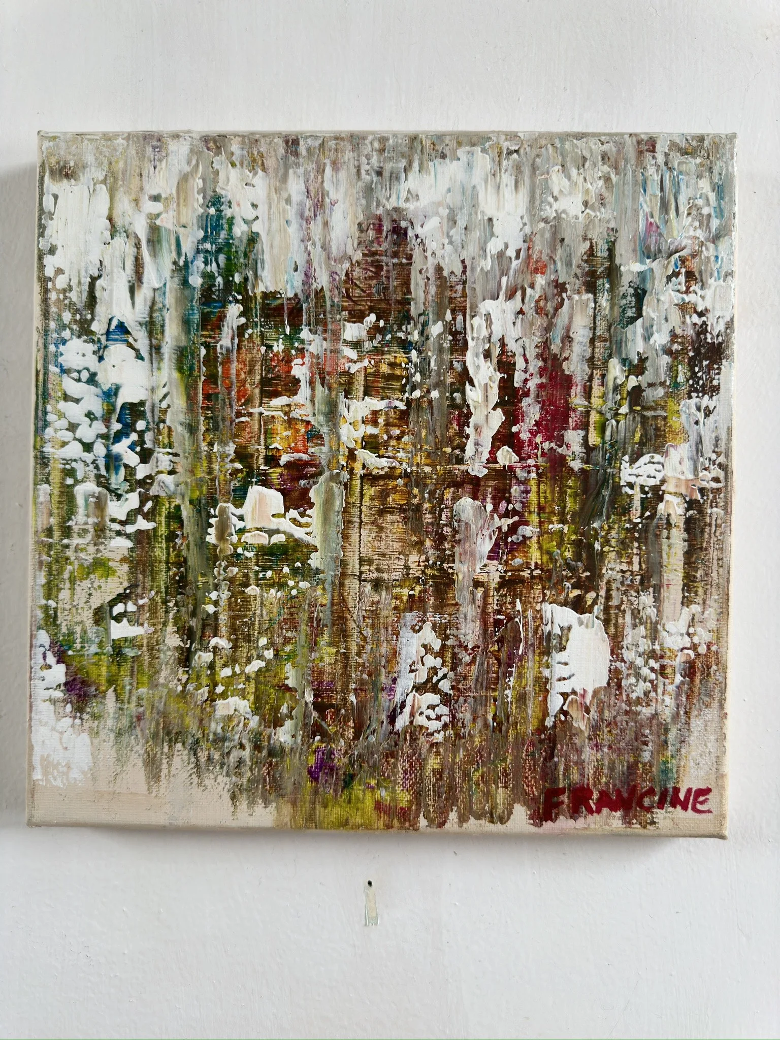 Urban Beauty, 10 x 10  on canvas